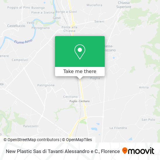 New Plastic Sas di Tavanti Alessandro e C. map