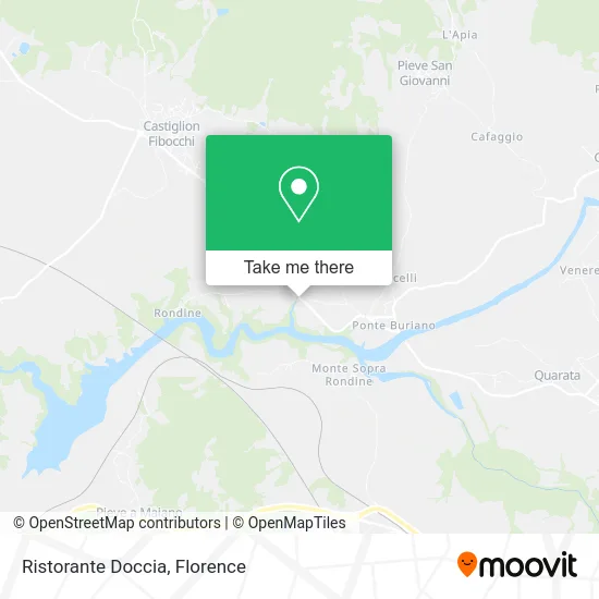 Doccia Restaurant map