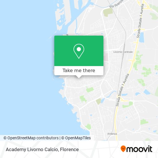 Academy Livorno Calcio map