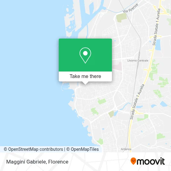 Maggini Gabriele map
