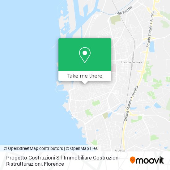 Progetto Costruzioni Srl Immobiliare Costruzioni Ristrutturazioni map