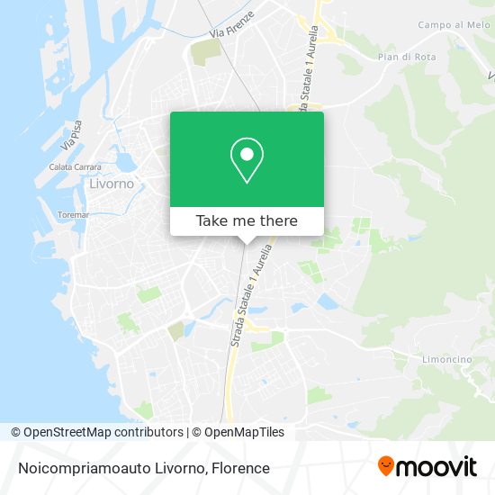 Noicompriamoauto Livorno map