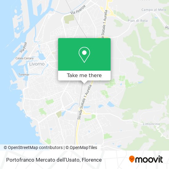 Portofranco Mercato dell'Usato map