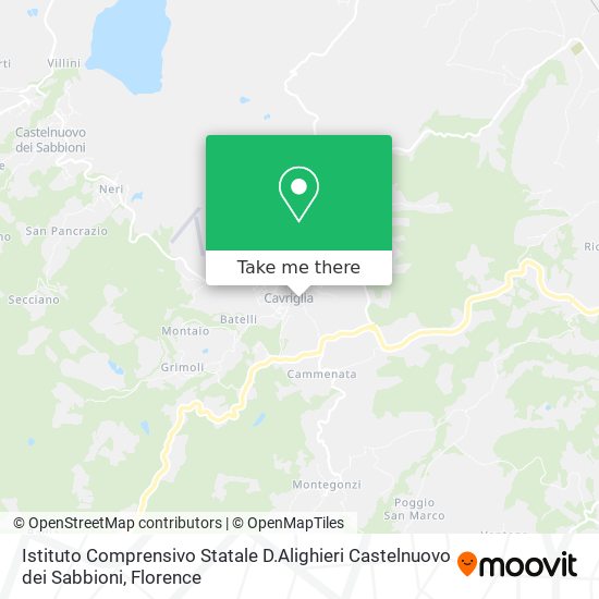 Istituto Comprensivo Statale D.Alighieri Castelnuovo dei Sabbioni map