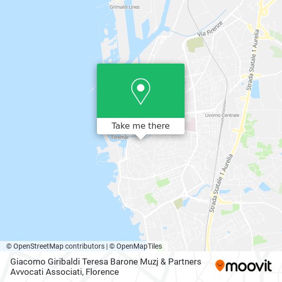 Giacomo Giribaldi Teresa Barone Muzj & Partners Avvocati Associati map