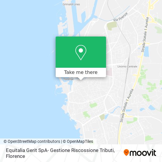 Equitalia Gerit SpA- Gestione Riscossione Tributi map