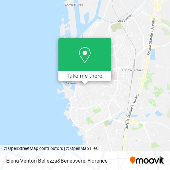 Elena Venturi Bellezza&Benessere map
