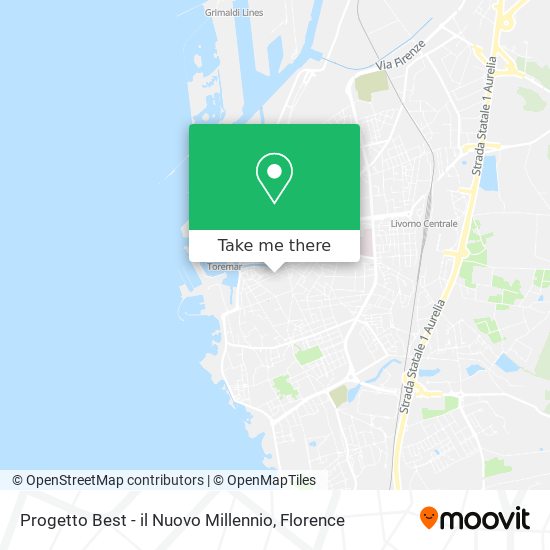 Progetto Best - il Nuovo Millennio map