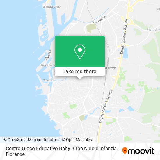 Centro Gioco Educativo Baby Birba Nido d'Infanzia map