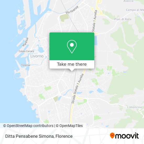 Ditta Pensabene Simona map