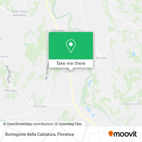 Bottegone della Calzatura map