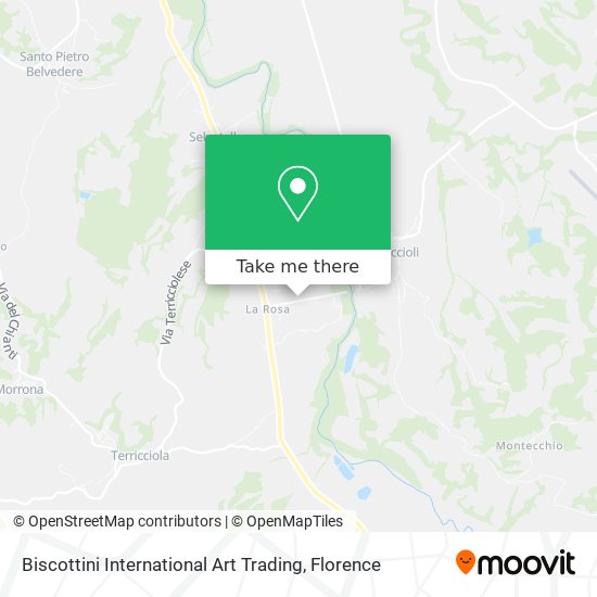 Biscottini International Art Trading map