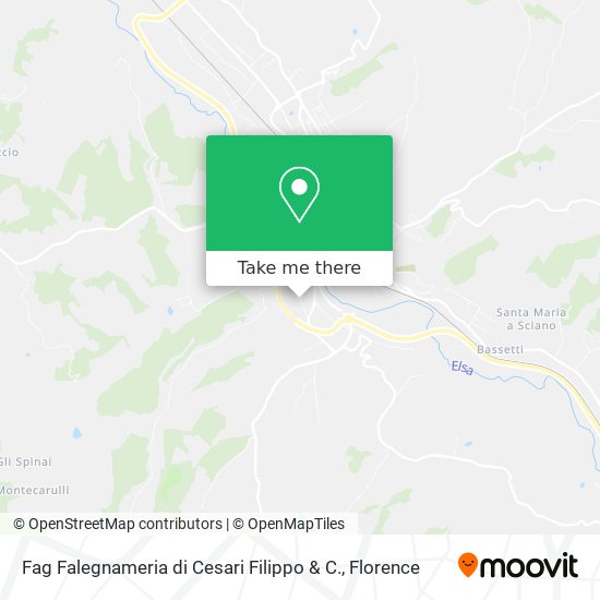 Fag Falegnameria di Cesari Filippo & C. map