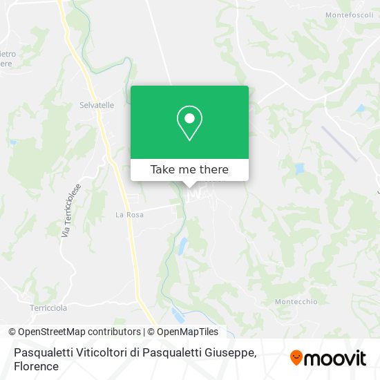Pasqualetti Viticoltori di Pasqualetti Giuseppe map