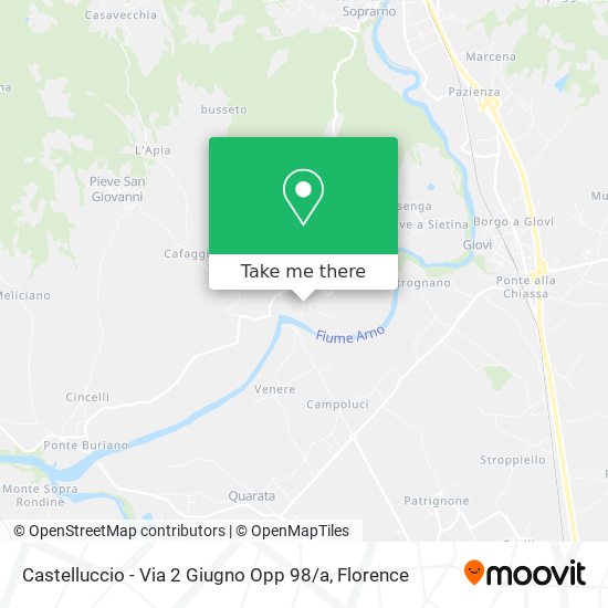Castelluccio - Via 2 Giugno Opp 98 / a map