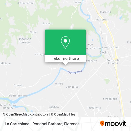 La Cartesiana - Rondoni Barbara map