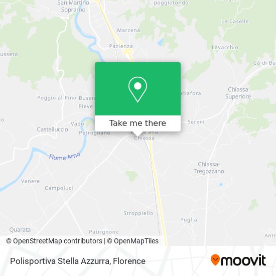 Polisportiva Stella Azzurra map