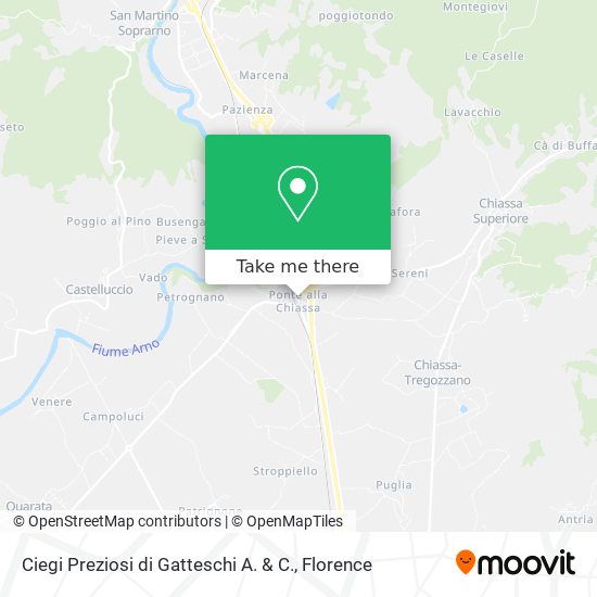 Ciegi Preziosi di Gatteschi A. & C. map