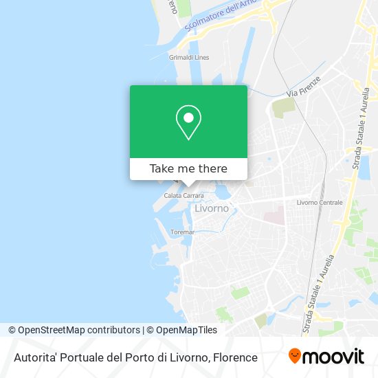 Autorita' Portuale del Porto di Livorno map