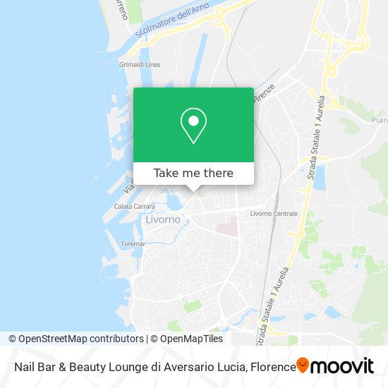 Nail Bar & Beauty Lounge di Aversario Lucia map