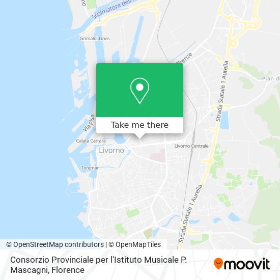 Consorzio Provinciale per l'Istituto Musicale P. Mascagni map