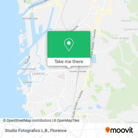 Studio Fotografico L.B. map