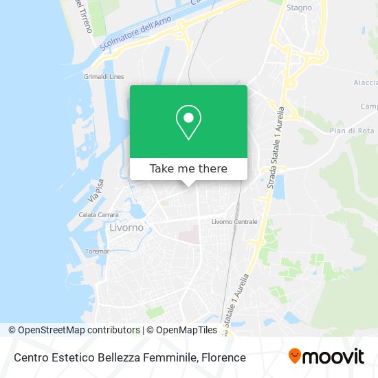 Centro Estetico Bellezza Femminile map