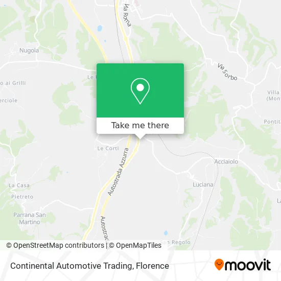Continental Automotive Trading map