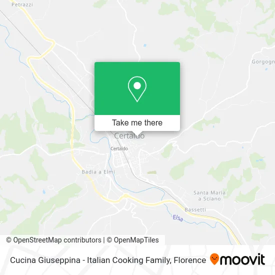 Giuseppina's Kitchen - Italian Cooking Family map