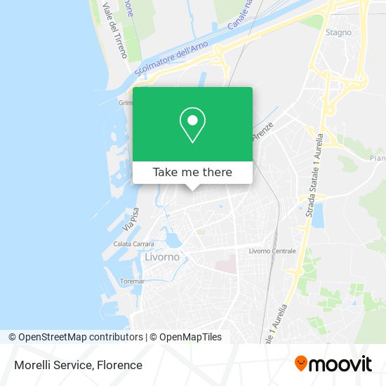 Morelli Service map