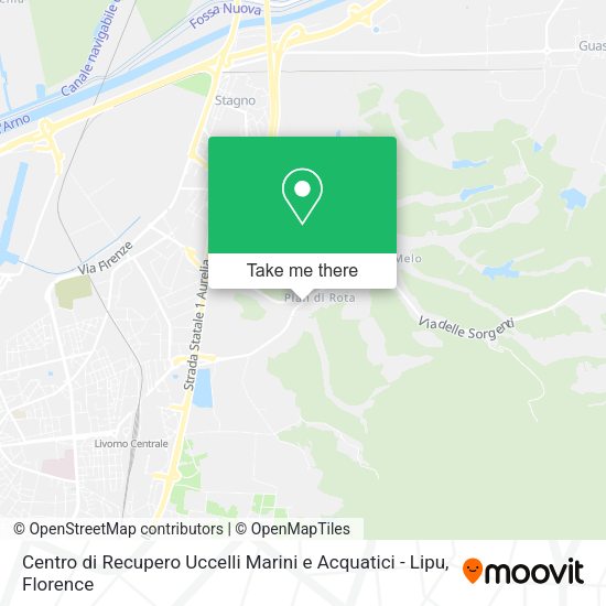 Centro di Recupero Uccelli Marini e Acquatici - Lipu map