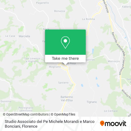 Studio Associato del Pe Michele Morandi e Marco Bonciani map