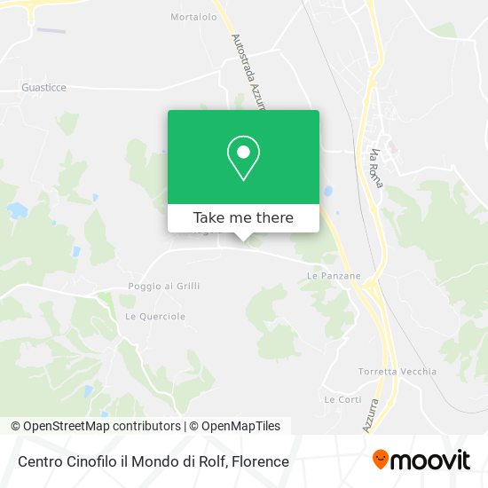 Centro Cinofilo il Mondo di Rolf map