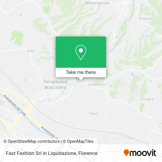 Fast Fashion Srl in Liquidazione map
