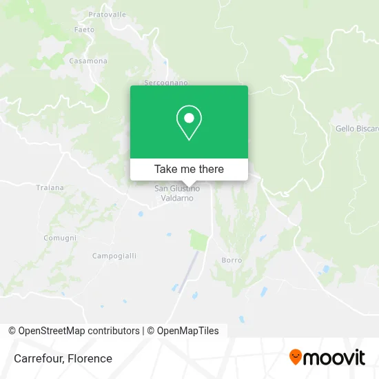 Carrefour map
