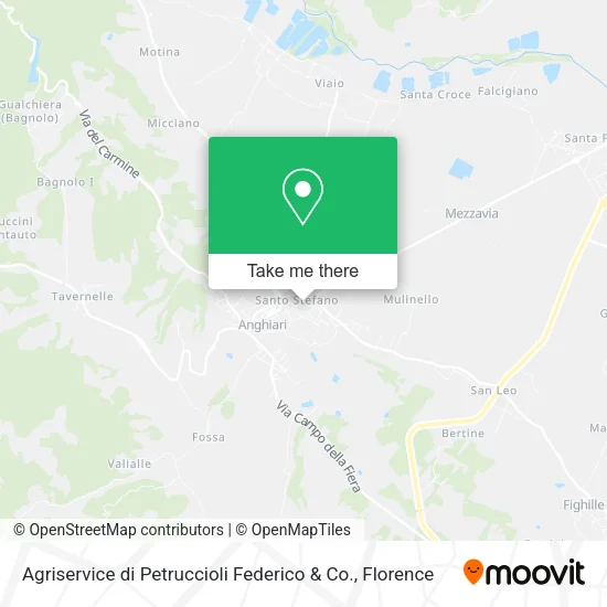 Agriservice di Petruccioli Federico & Co. map