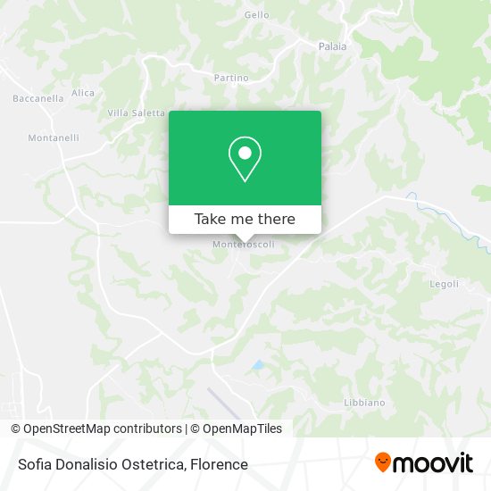 Sofia Donalisio Ostetrica map