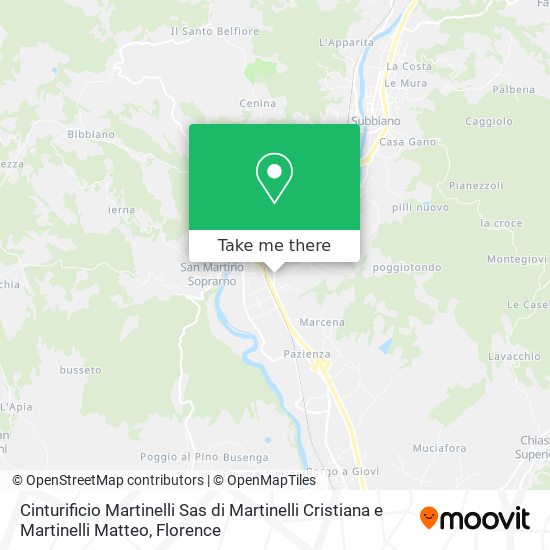 Cinturificio Martinelli Sas di Martinelli Cristiana e Martinelli Matteo map