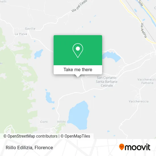 Riillo Construction map