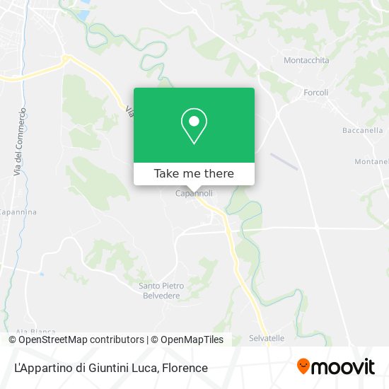 L'Appartino di Giuntini Luca map