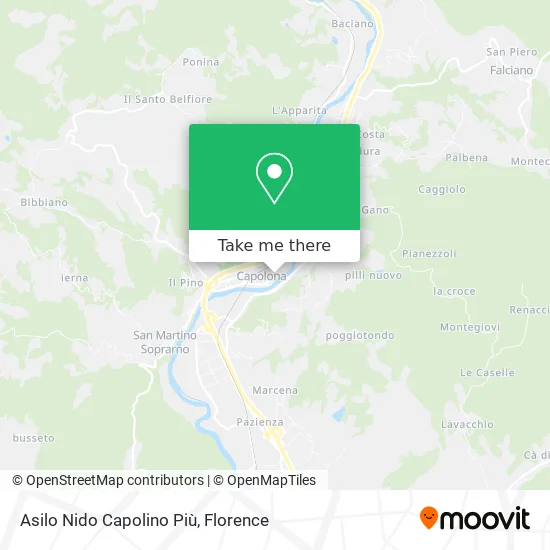 Asilo Nido Capolino Più map