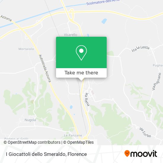 I Giocattoli dello Smeraldo map