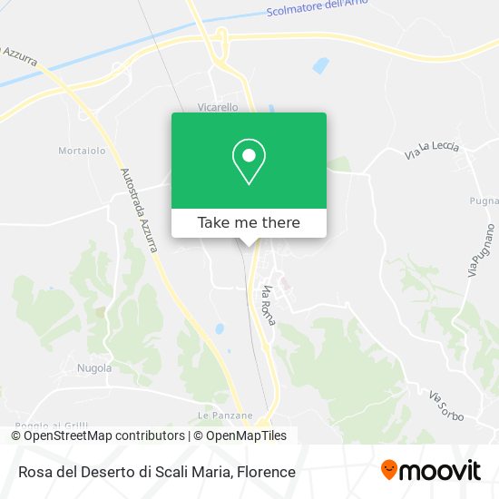 Rosa del Deserto di Scali Maria map