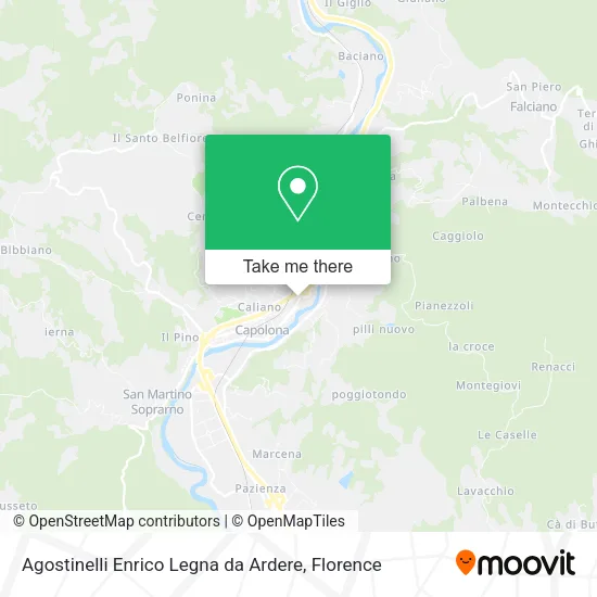 Agostinelli Enrico Legna da Ardere map