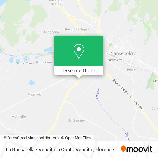 La Bancarella - Vendita in Conto Vendita. map