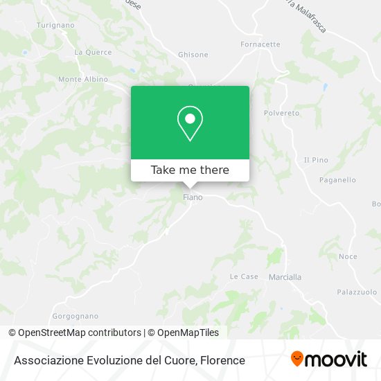 Associazione Evoluzione del Cuore map