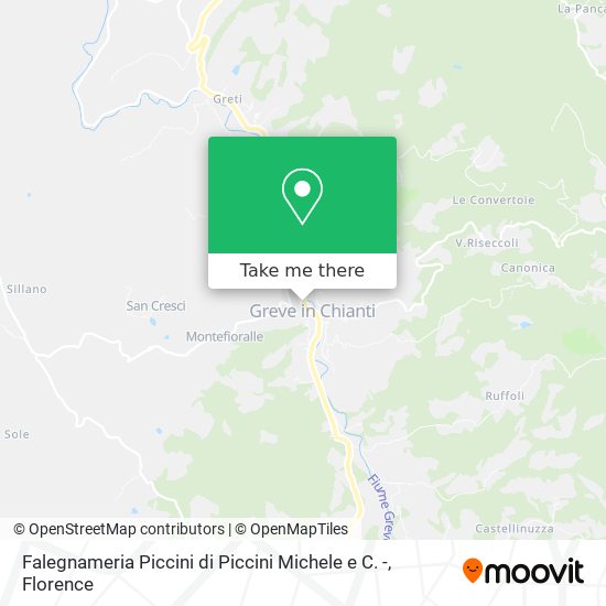 Falegnameria Piccini di Piccini Michele e C. - map
