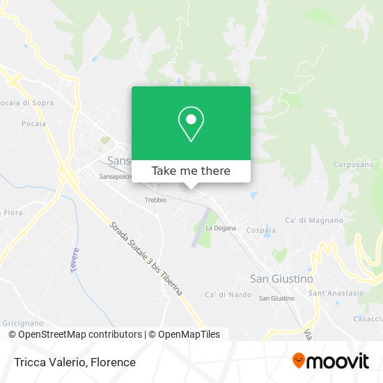 Tricca Valerio map