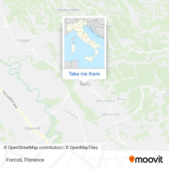 Forcoli map