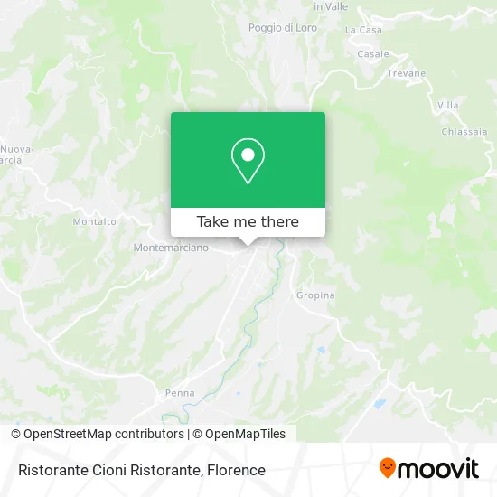 Cioni Restaurant map